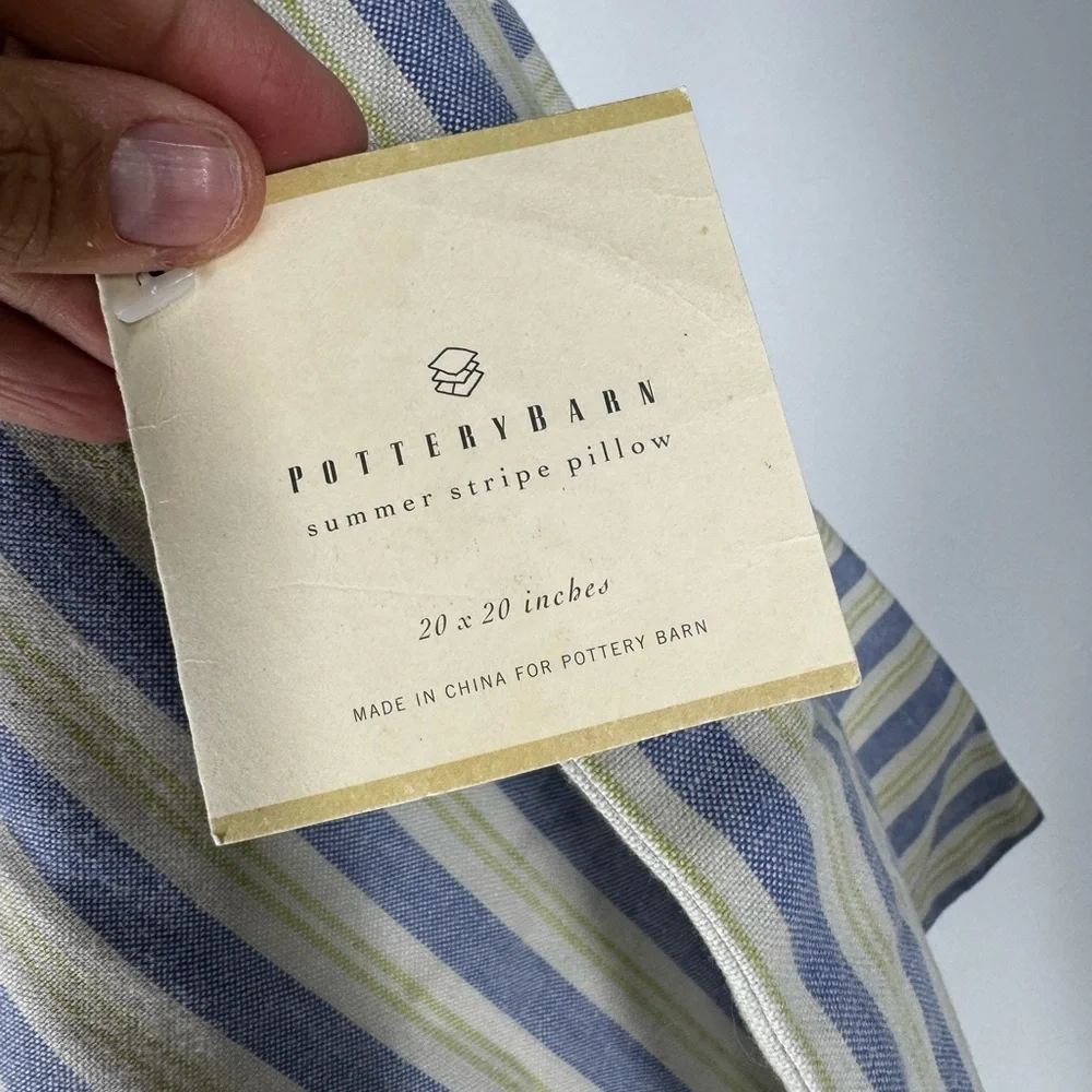 Pottery Barn three pillow
